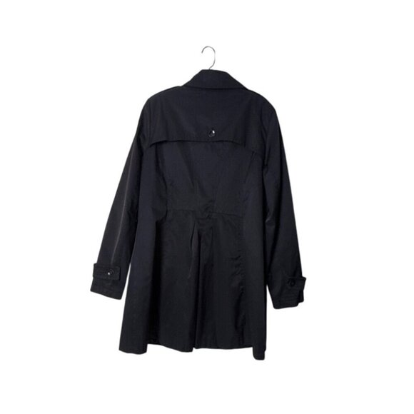 Via Spiga Womens Black Button-Up Coat XL - Picture 2 of 6